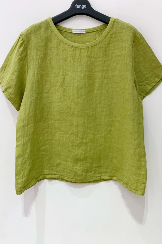 T-shirt-lin-749-ANIS