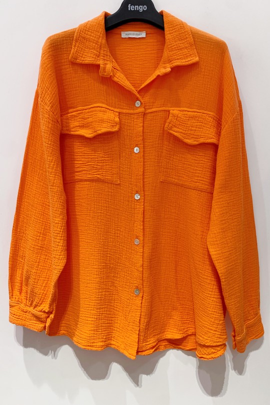 CHEMISE-GAZE-702-ORANGE