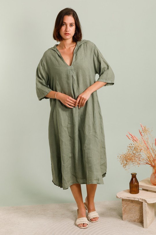 ROBE-LIN085-A-KAKI