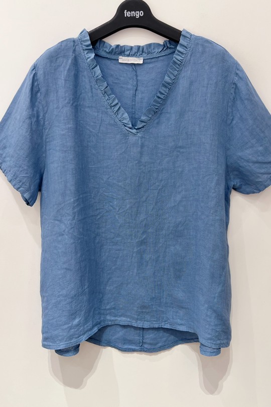 TOP-lin-volant-267B-BLEU JEAN