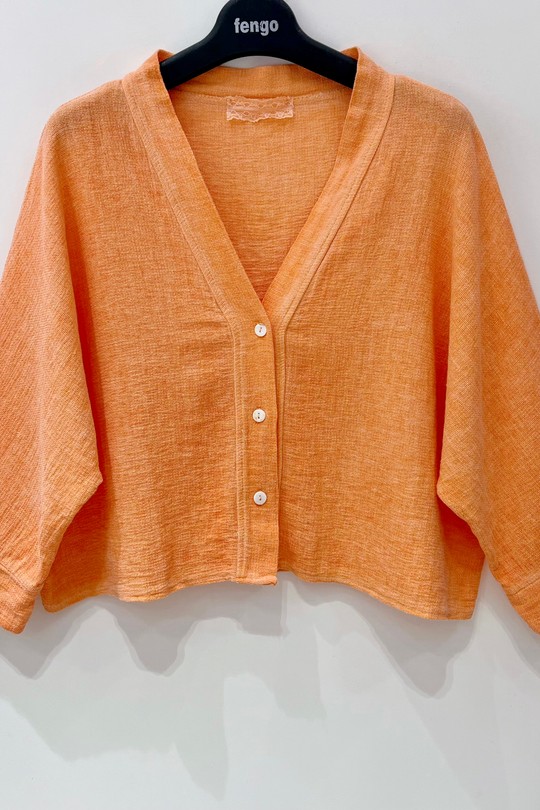 GILET-LC-689-ORANGE