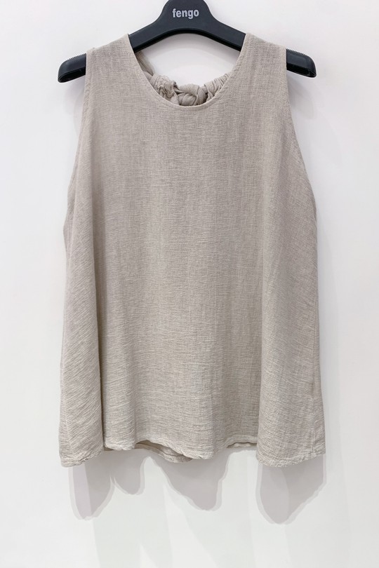 Top-LC-168-BLEU ROYAL-BEIGE