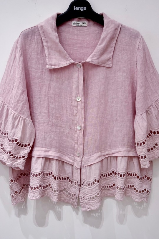 CHEMISE-DENTELLE-093-ROSE PÂLE