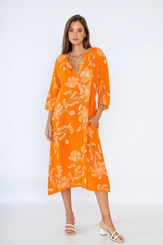 ROBE-LIN-LILI--ORANGE