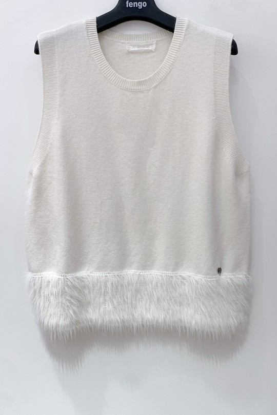 PULL-25W119--ECRU