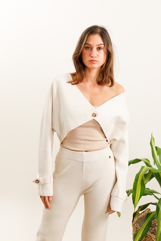 GILET-25W8870-ECRU