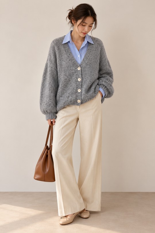 GILET-LA256W412-ACIER