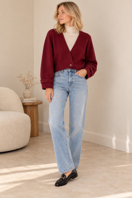 GILET-256W8870-BORDEAUX