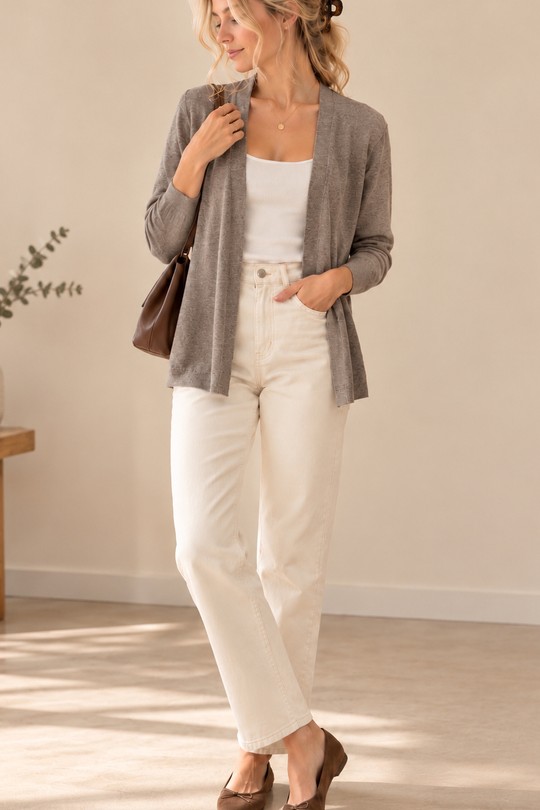 GILET-256W716-TAUPE
