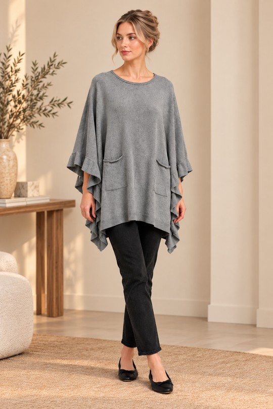 PONCHO-256W7104-ACIER