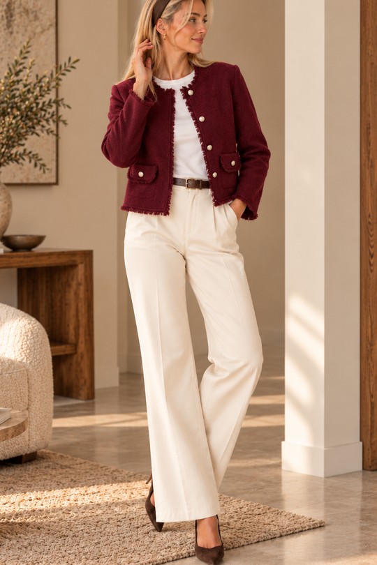 VESTE-256W057-BORDEAUX