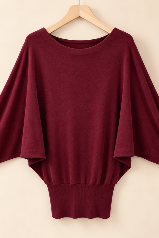 PULL-2W1204-BORDEAUX
