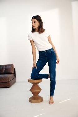 H6974-BLEU JEAN FONCÉ