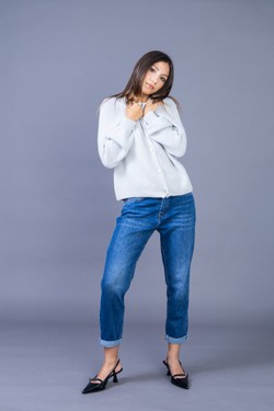 H6969 / 75 - Jeanne-GRIS CLAIR