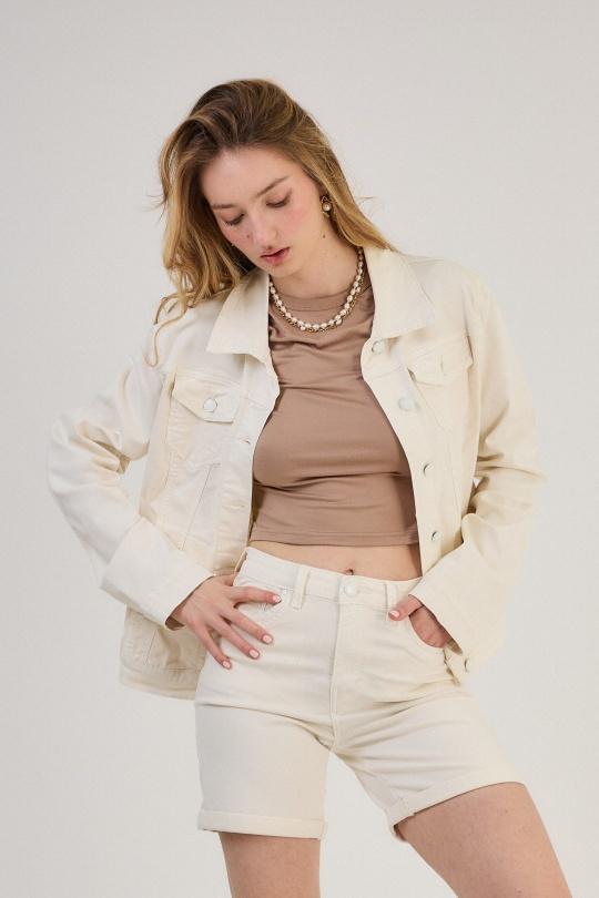 Y6869 (ROMANE)-ECRU