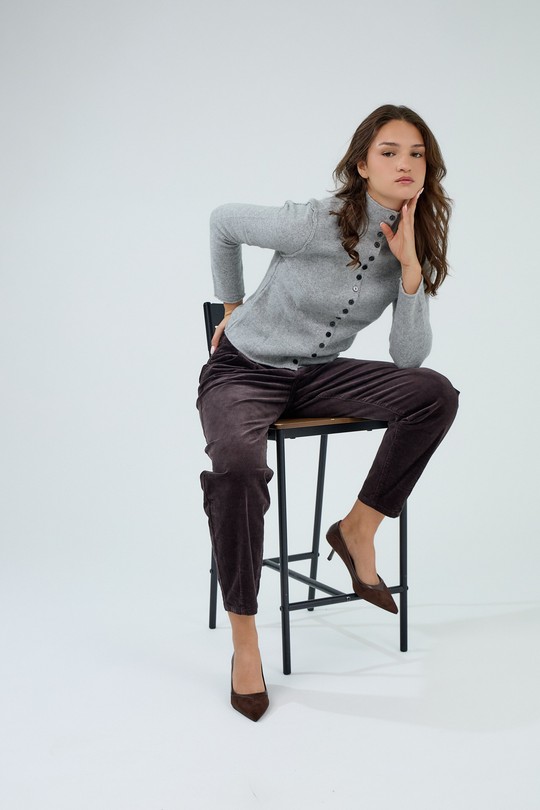 AE7125 - Tessia-MARRON FONCÉ