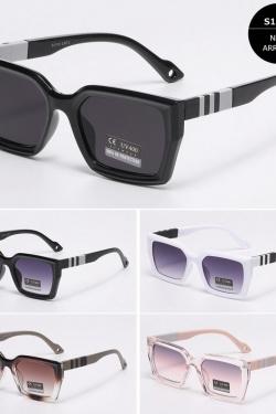 S1319 BOITE 12 PCS-BLANC, MARRON, NOIR, ROSE, VIOLET