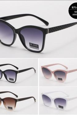 S7146 BOITE 12 PCS-BLANC, MARRON, NOIR, ROSE