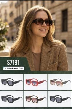 S7191 BOITE 12 PCS-ECAILLE, MARRON, NOIR, ROUGE