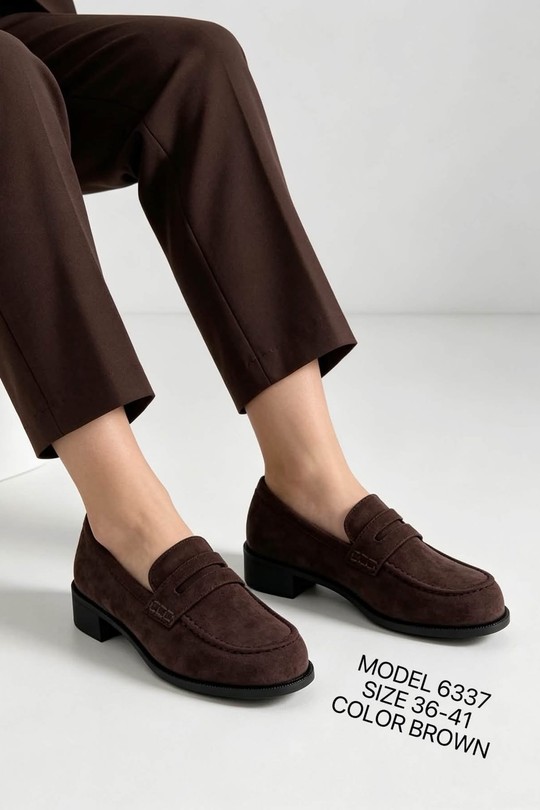 M6337-MARRON FONCÉ