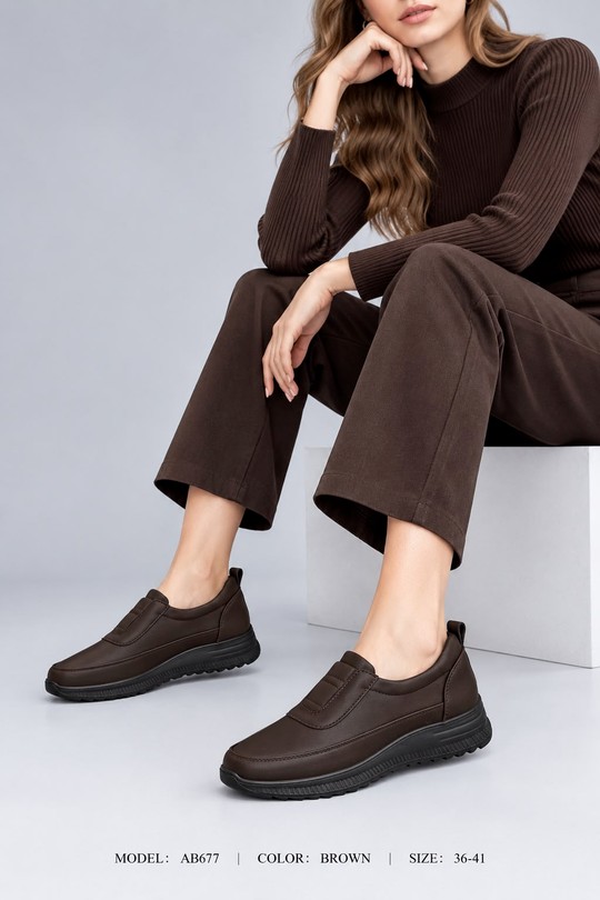 AB677-MARRON FONCÉ