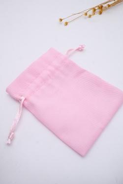 POCHETTES COTON 12X9CM-BLUSH