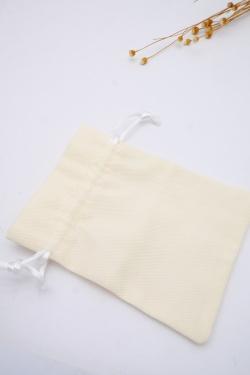 POCHETTES COTON 12X9CM-BLUSH