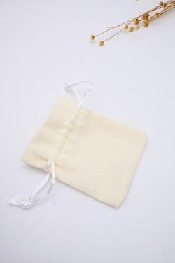POCHETTES COTON 7X9CM-BLUSH