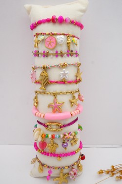 LOT BR226 11PCS-FUCHSIA