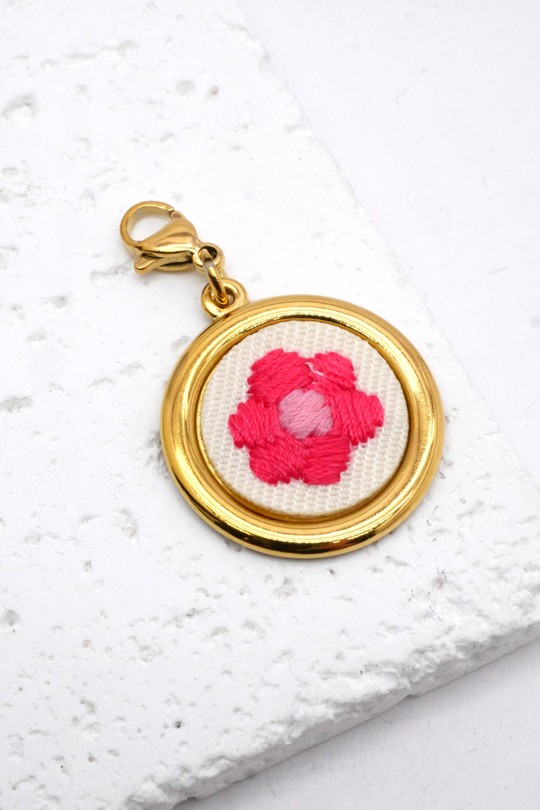 PE FLEUR 23MM-FUCHSIA