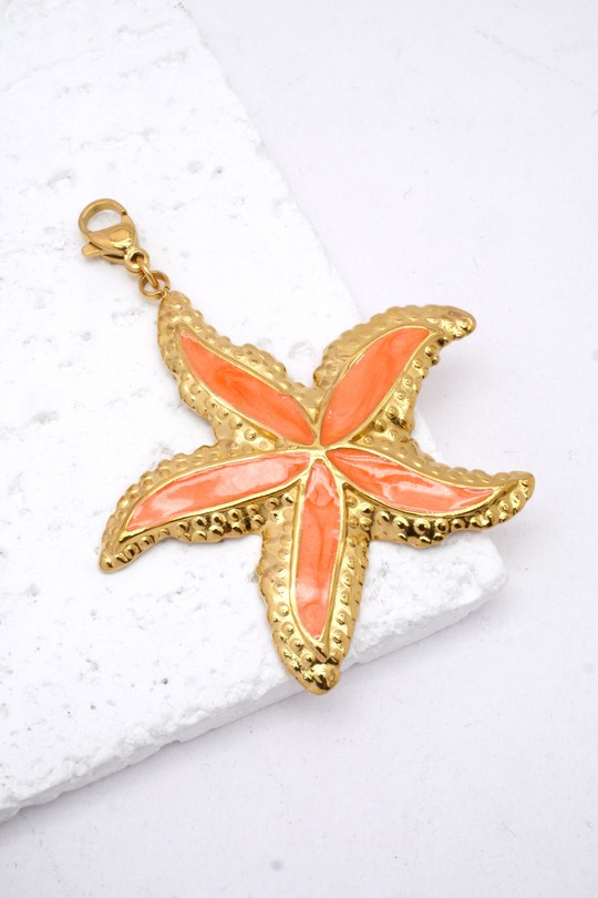 PE ETOILE DE MER 49MM-ORANGE