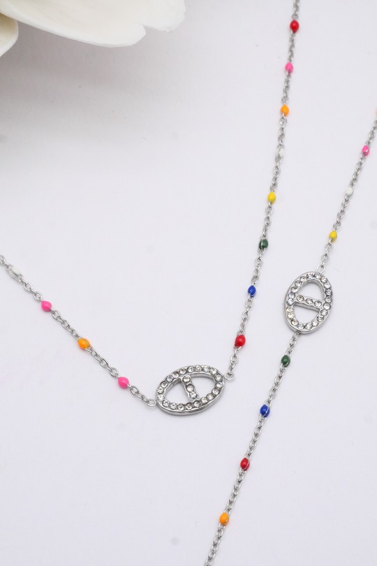 ENSS476 ARGENT-MULTICOLORE