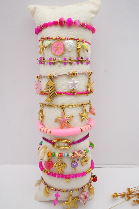 LOT BR226 11PCS-FUCHSIA