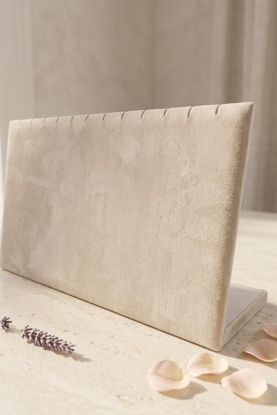 PRESENTOIR CO 25X15CM-IVOIRE