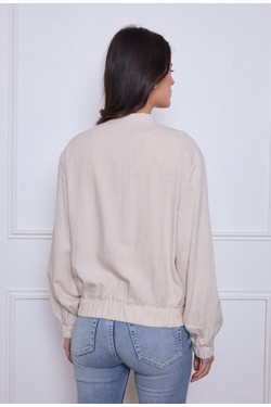1586-BEIGE CHINÉ