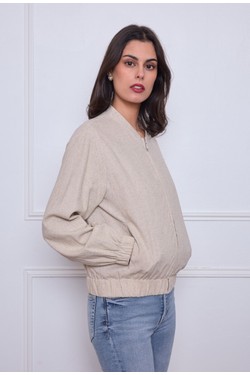 1586-BEIGE CHINÉ