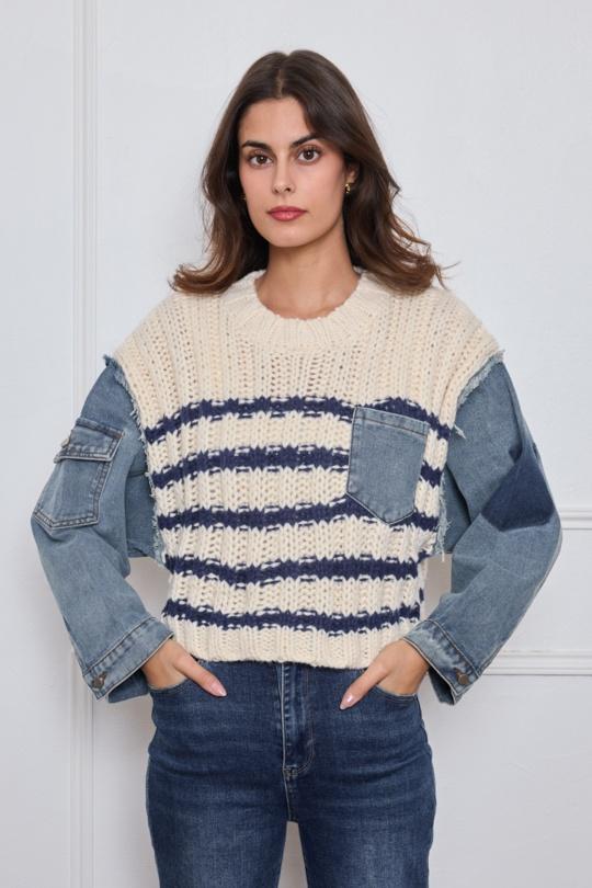 7801-BLEU JEAN