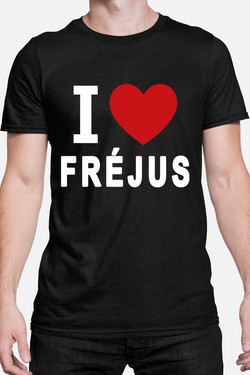 I love Fréjus - Tshirt Homme-GRIS