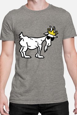 The goat - Tshirt Homme-GRIS
