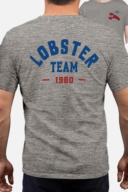 Lobster Team - Tshirt Homme AR-BLANC
