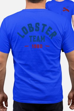 Lobster Team - Tshirt Homme AR-BLANC