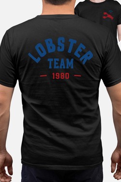 Lobster Team - Tshirt Homme AR-BLANC