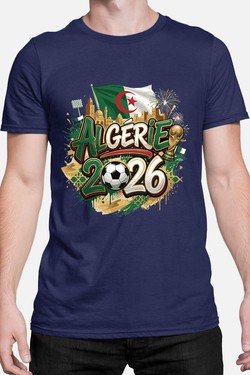 Cdm26algerie - Tshirt Homme-BLEU ROI
