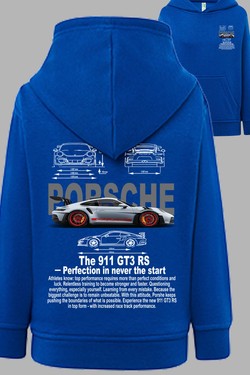 Porsche 911 RS - Sweat Capuche Garçon AR-NOIR