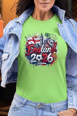 Cdm26 England - Tshirt Femme - FC-JAUNE