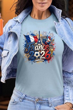 Cdm26 France - Tshirt Femme - FC-FUSHIA