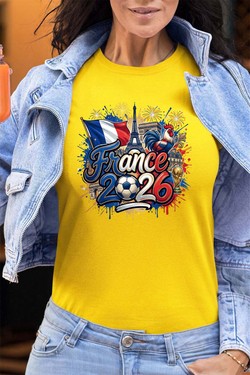 Cdm26 France - Tshirt Femme - FC-FUSHIA