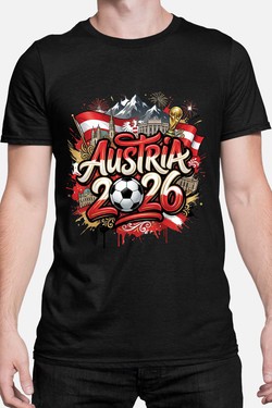 Cdm26 Austria - Tshirt Homme-NOIR