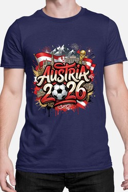 Cdm26 Austria - Tshirt Homme-NOIR