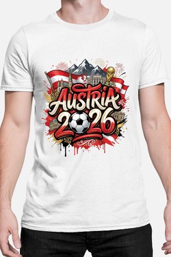 Cdm26 Austria - Tshirt Homme-NOIR
